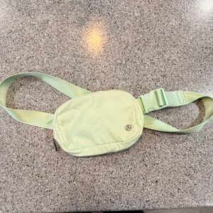 Lululemon Athletica Light Green Belt Bag